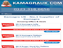 Tablet Screenshot of kamagrauk.com